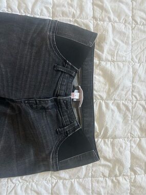Isabel Maternity by Ingrid & Isabel Black Distressed Skinny Jeans